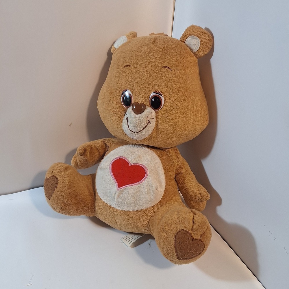 Kellytoy Care Bears Tenderheart Plush Bear Stuffed Animal 14"